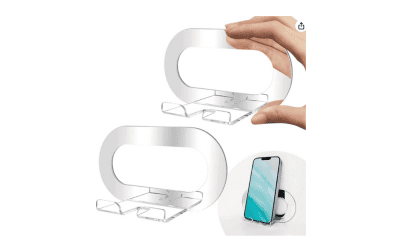 Mirror Wall Phone Holder