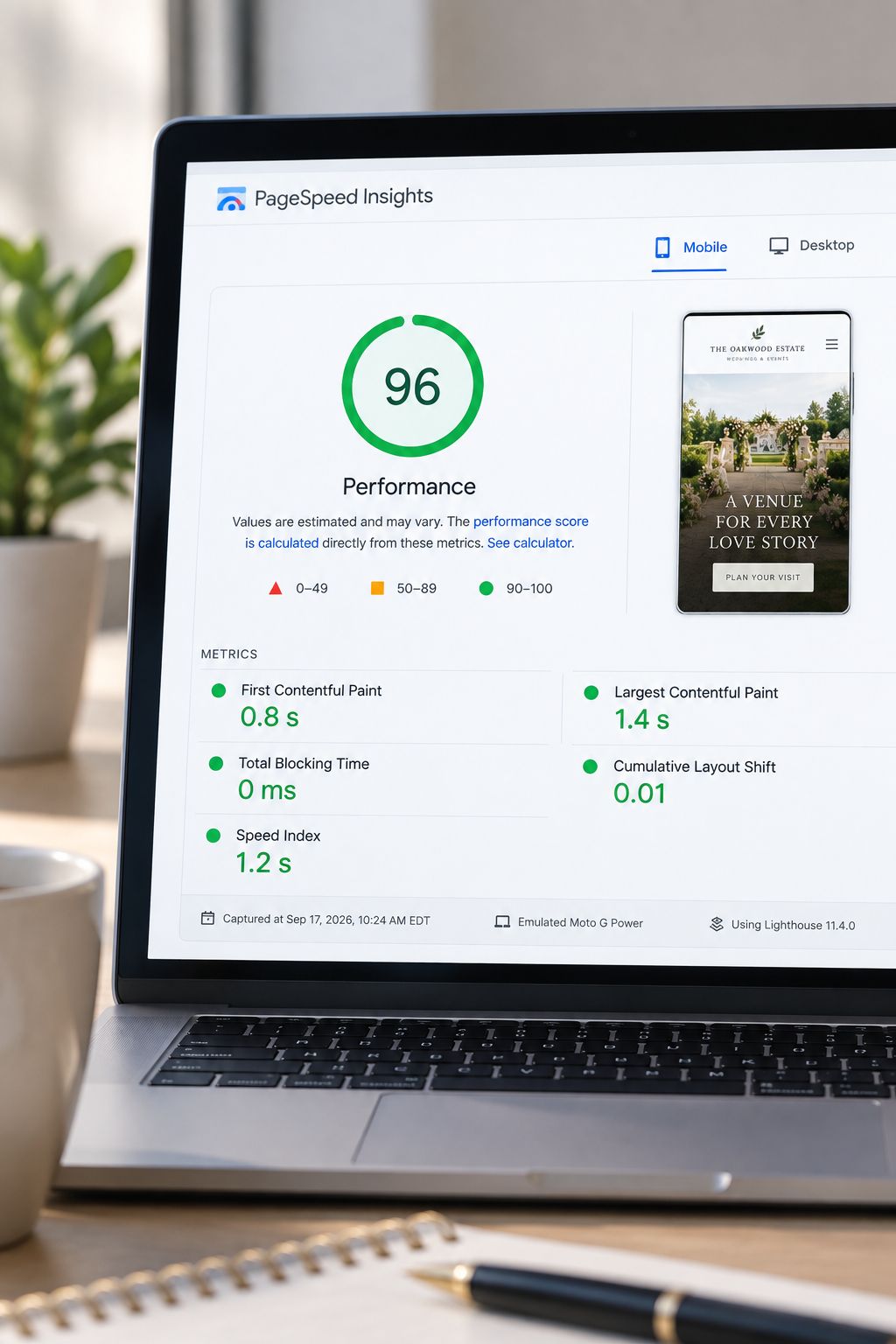 Page Speed